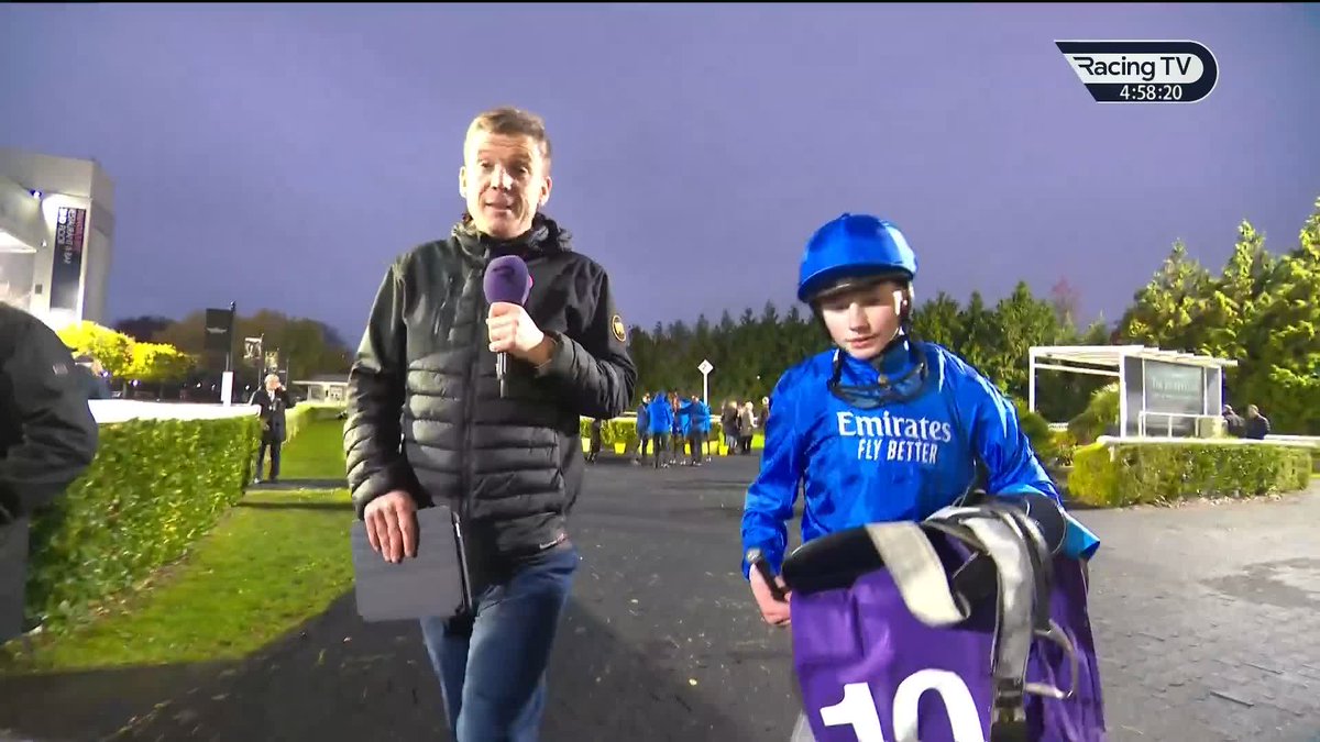 🗣️"It's great to always be around horses." Toby Moore spoke to Nick Lightfoot after riding his first winner 🔽