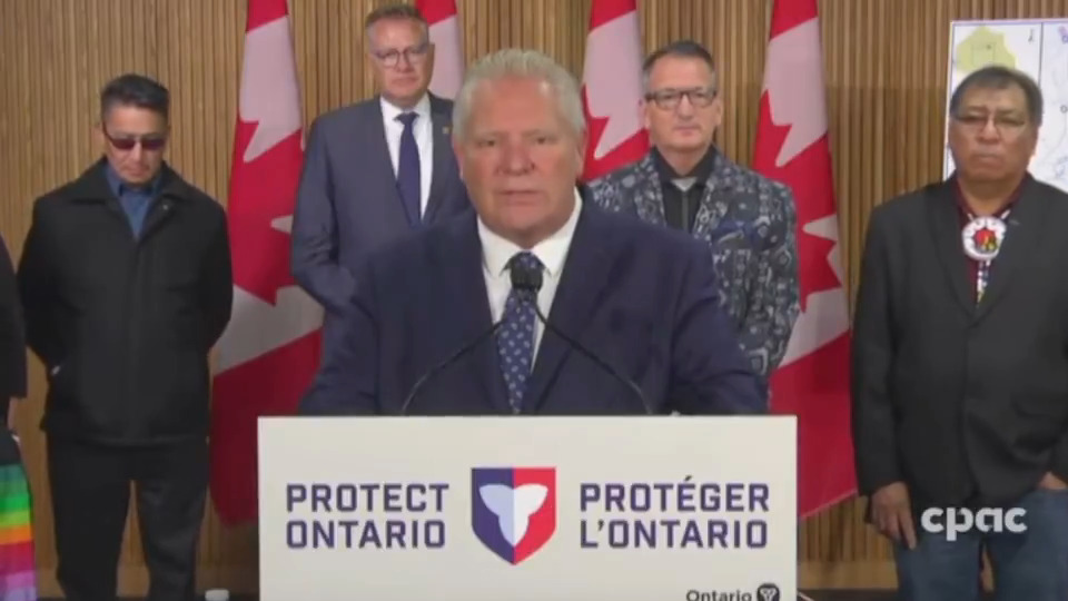 Premier Doug Ford: "We love Americans. I'll tell ya, we don't love President Trump." If you have an issue with my President, I have an issue with you.