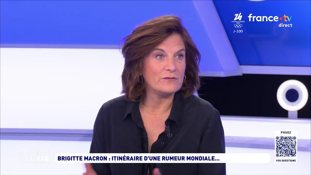 "#TiphaineAuzière, la fille de #BrigitteMacron, est venu témoigner des conséquences de cette rumeur sur la vie de sa mère. Tous ses gestes, postures et tenues sont commentés. Et puis, il y a des conséquences sur ses petits-enfants." emmanuelle anizon #Procès #Justice #Complotisme #Macron