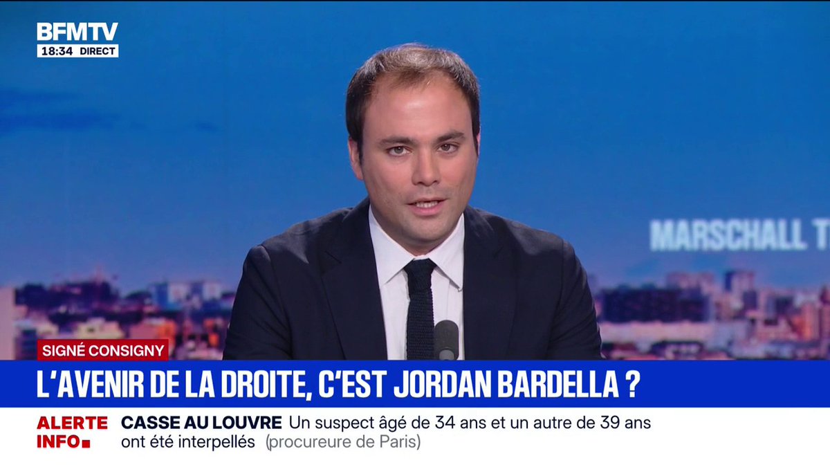 SIGNÉ CONSIGNY - "Jordan Bardella rêve d'être le président de l'UMP" ➡️ L'avocat Charles Consigny à propos de l'union des droites