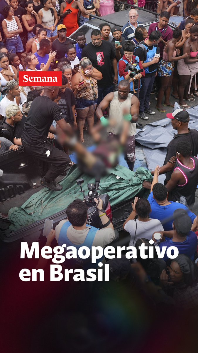 Las autoridades de Río de Janeiro, en Brasil, realizaron un megaoperativo contra el grupo criminal Comando Vermelho. Los detalles en este video.