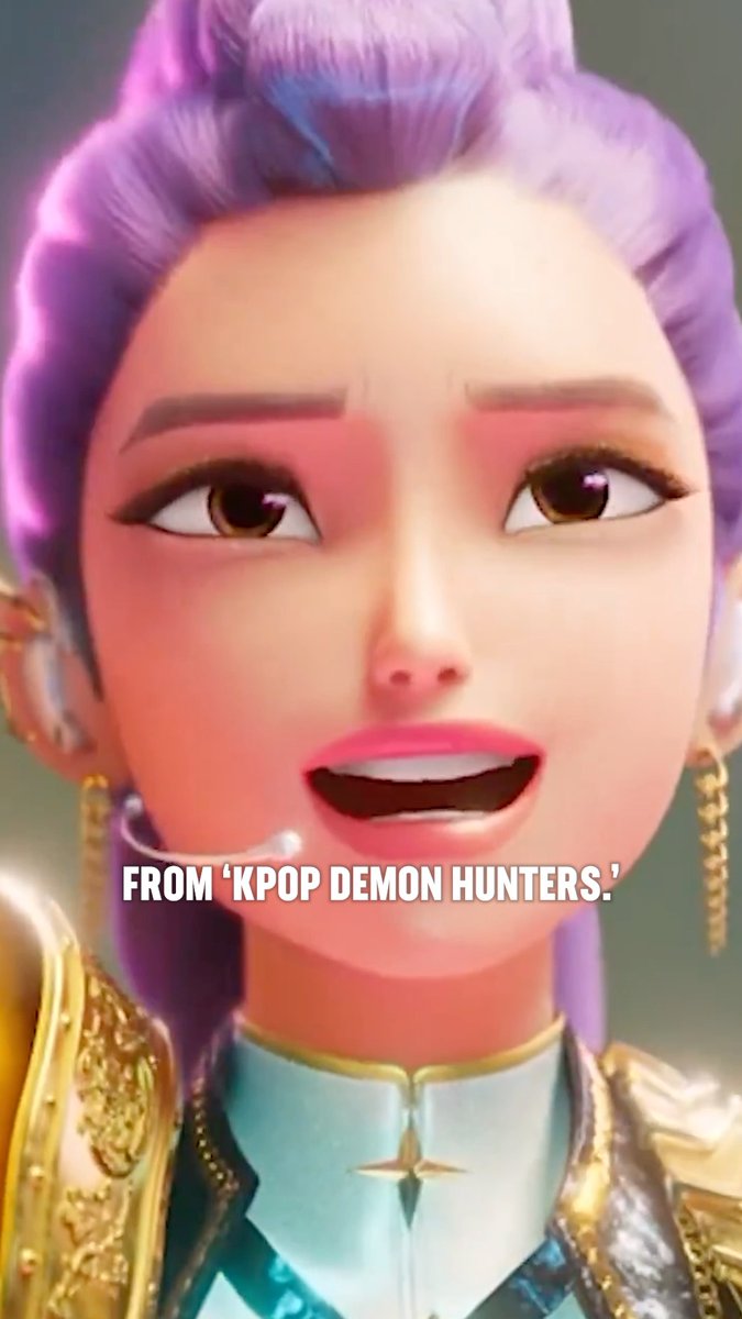 Emma Stone is just as obsessed with 'Golden' from #KPopDemonHunters as we are!