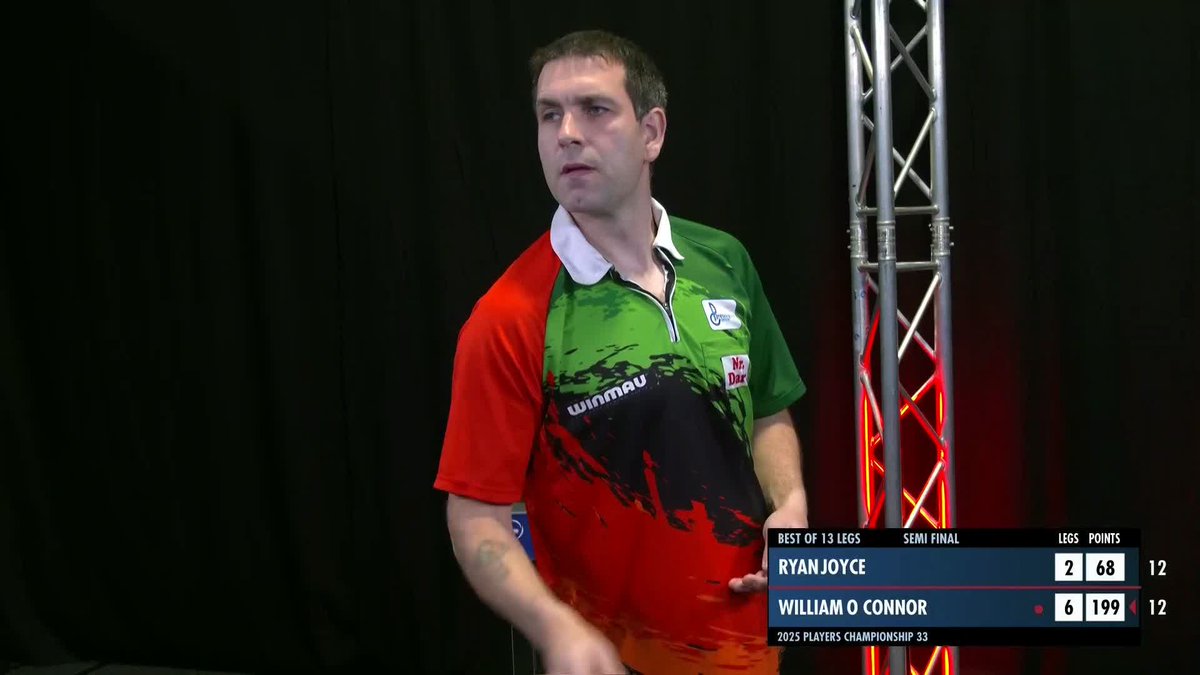 O'CONNOR INTO THE FINAL! William O'Connor is through to the final of #PC33, as the Irishman beats Ryan Joyce 7-2 to set up a tie with Chris Dobey for the title! 📺 #PC33