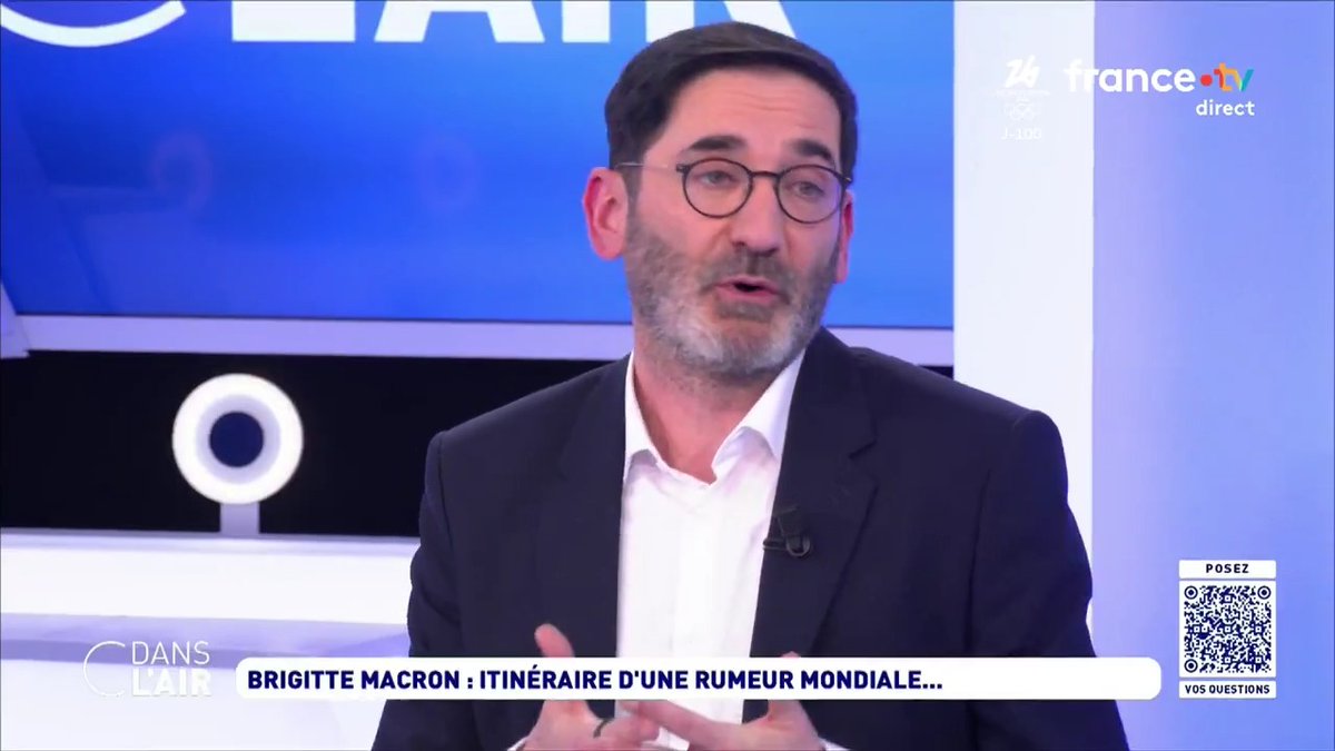 "#CandaceOwens, c'est vraiment l'#ExtrêmeDroite #complotiste la plus radicale qu'on trouve, elle est même un peu too much pour une partie de la #complosphère. Elle ne croit pas aux dinosaures ! Elle est ultrareligieuse, et ultraconservatrice..."Tristan Mendès France #BrigitteMacron #Justice