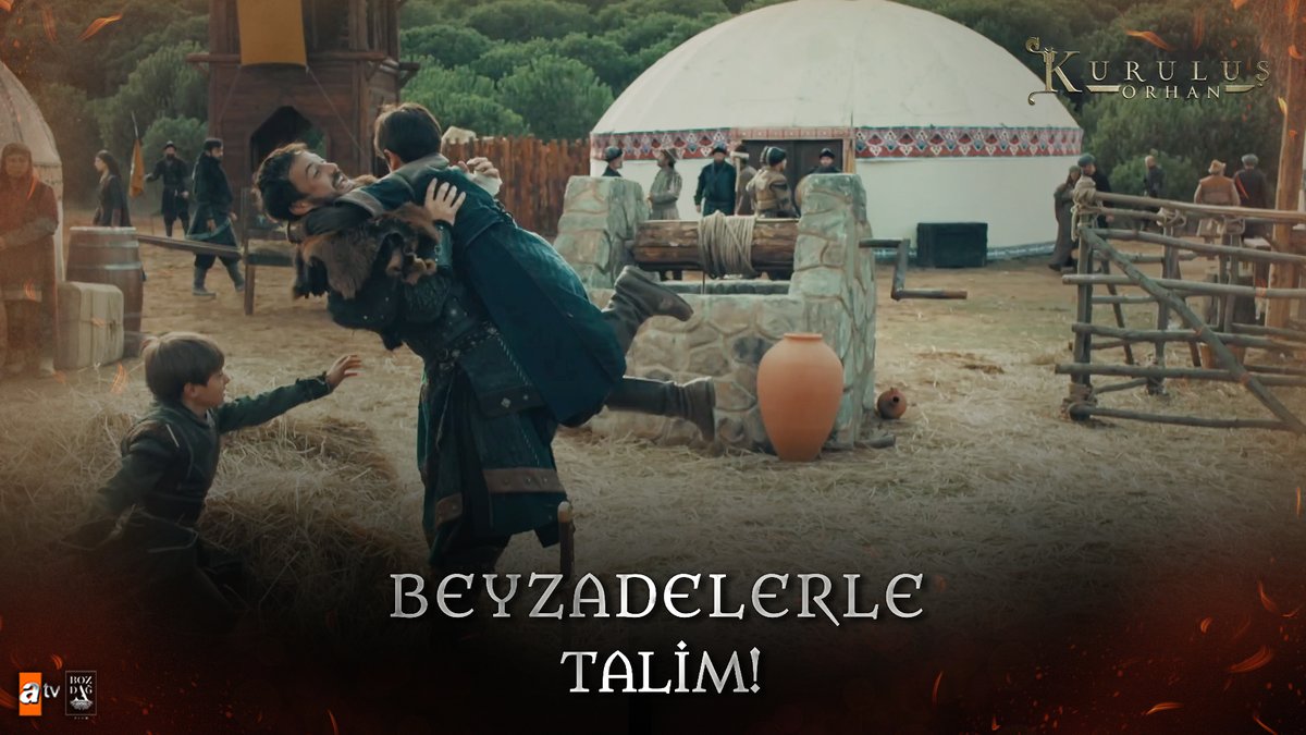 Orhan Bey evlatlarını talim ediyor! #KuruluşOrhan atv Bozdağ Film