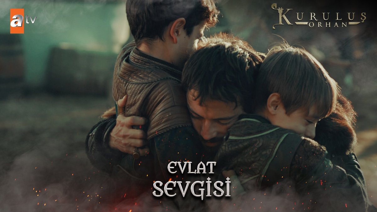 Evlat sevgisi... "Aslan parçaları ne kadar talim yaptınız ben yokken görelim?" #KuruluşOrhan atv