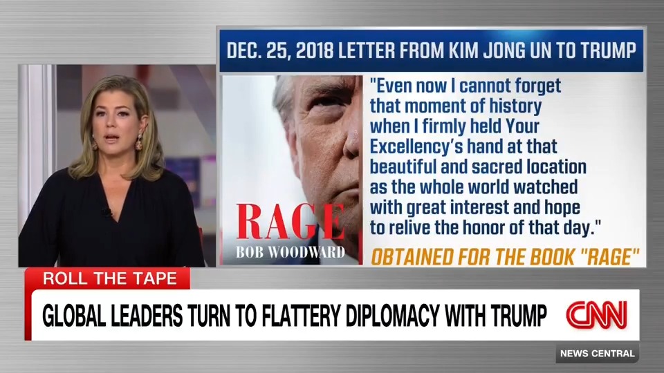 Flattery diplomacy has come to define how foreign leaders relate to President Trump. Yesterday, South Korea understood the assignment, but they're far from the only ones. Roll the tape: