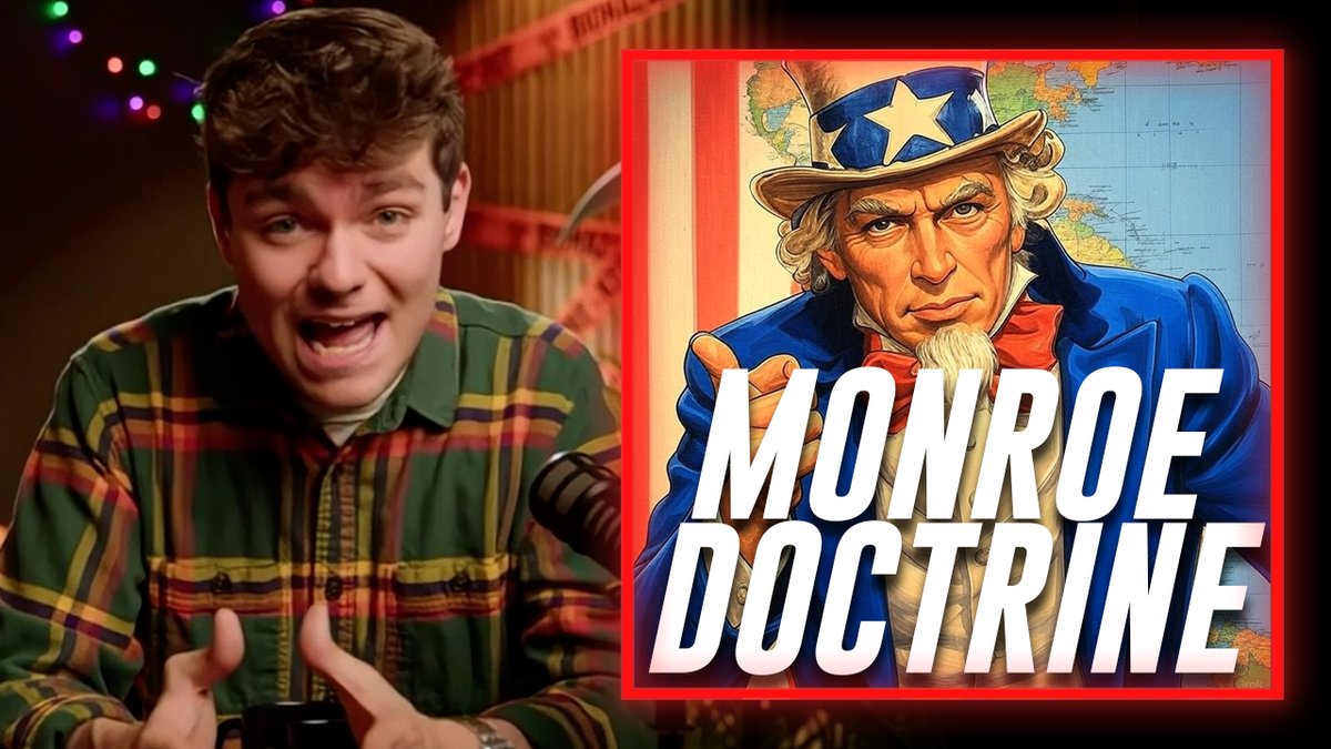 BREAKING EXCLUSIVE: Nick Fuentes Endorses The Monroe Doctrine &amp; Supports Regime Change In Venezuela