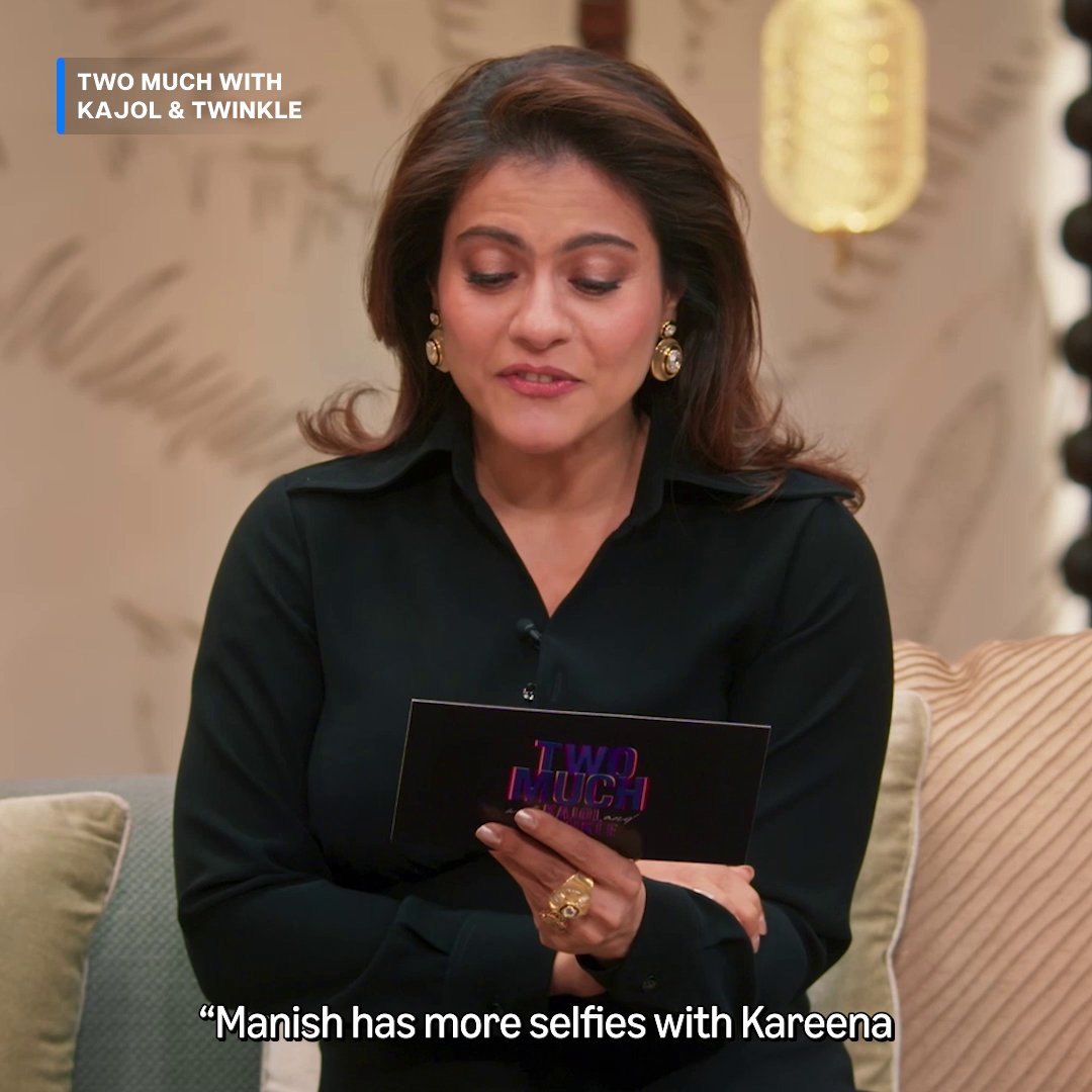 where is the lie 👀 #TwoMuchOnPrime, New Episode Every Thursday: #SonakshiSinha Manish Malhotra Banijay Asia Twinkle Khanna Kajol Deepak Dhar Rishi Negi Girish Balan Jahnvi Obhan #MrinaliniJain #ShyamRathi