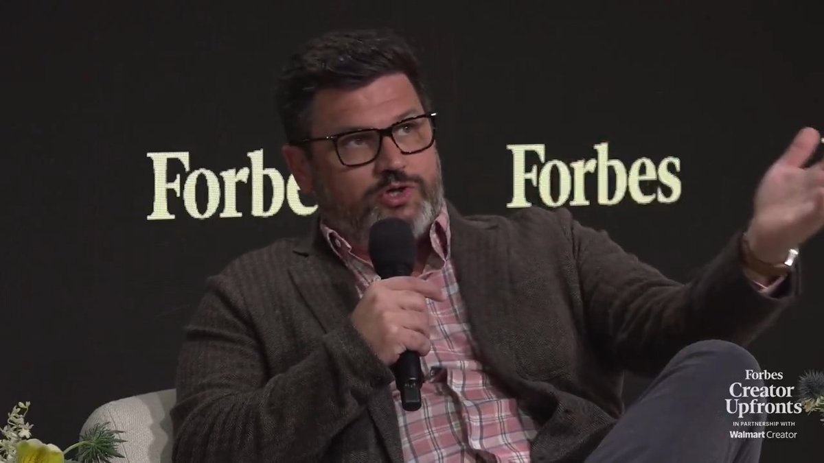 "If you can't delegate the things that don't generate new business, you just own a full time job." Jonathan Katz-Moses, creator and founder of KM Tools, spoke about brand expansion at the 2025 #ForbesCreatorUpfronts. #WalmartCreator