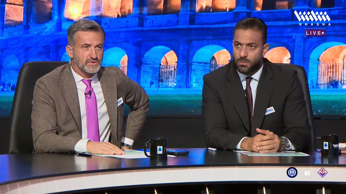 أول مقابلة بين بانوتشي وزميله السابق ميدو في ستوديو #الكالتشيو_على_شاشا 🤝🇮🇹 اشترك الآن 📺