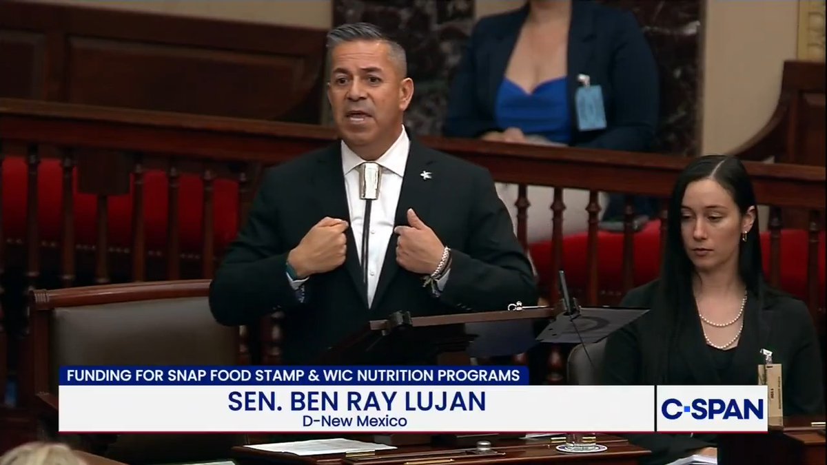 .Senator Ben Ray Luján: “Some people that can’t afford to get insurance won’t be as lucky as me, where I survived a stroke three years ago ... this is what a stroke survivor looks like: if you get access to a doctor, you don’t have to worry about going bankrupt."