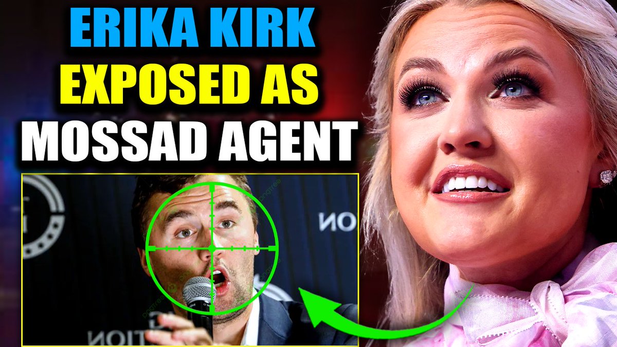 Leaked Audio Exposes Erika Kirk Bragging About Mossad Contacts Weeks Before Shooting Erika Kirk's carefully constructed image is collapsing - fast. Insiders from within her own organization are now exposing her personal connections to the three-letter agencies, and what they’re revealing is darker than anyone imagined. From Bible studies to black ops - that's the real story of Erika Kirk's rise and rise. She built her brand around faith, family, and freedom, while quietly running operations for some of the most powerful intelligence networks in the world.