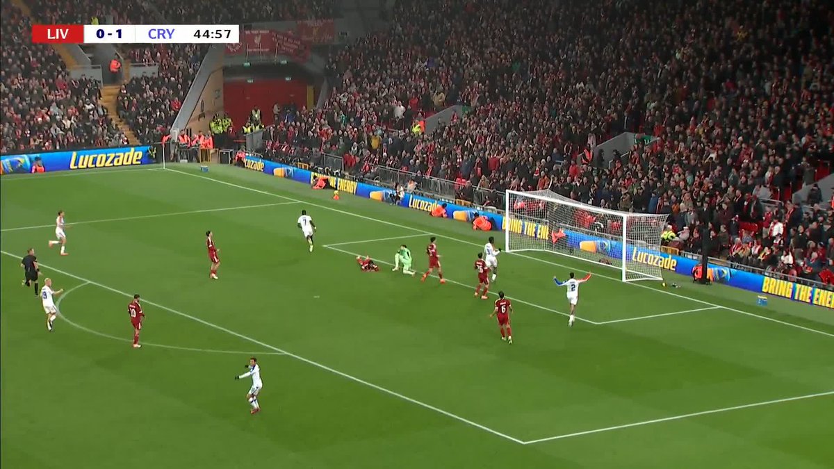 A brace for Ismaïla Sarr at Anfield! 🔥