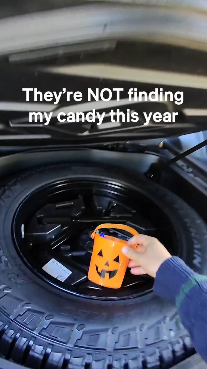 Here’s a trick for treats 🎃