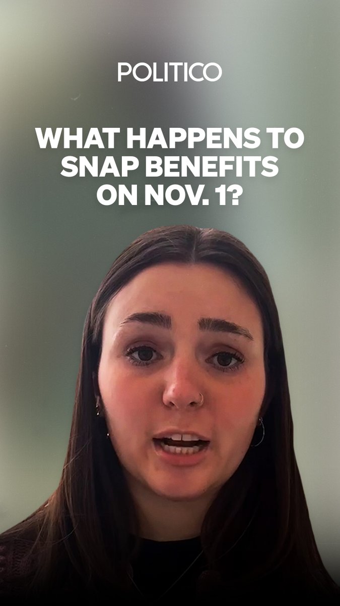 Nearly 42 million Americans could be cut off from food aid benefits for the first time in history. Our Grace Yarrow explains how SNAP is set to run out of federal funds — despite money in a contingency fund that the Trump admin says it can't tap 👇