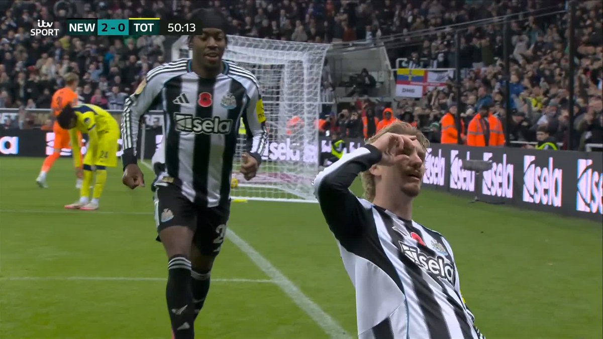 WOLTEMADE DOUBLES NEWCASTLE'S LEAD!! ⚽️ Make that FIVE goals in SEVEN games for the German! #ITVFootball | #NEWTOT