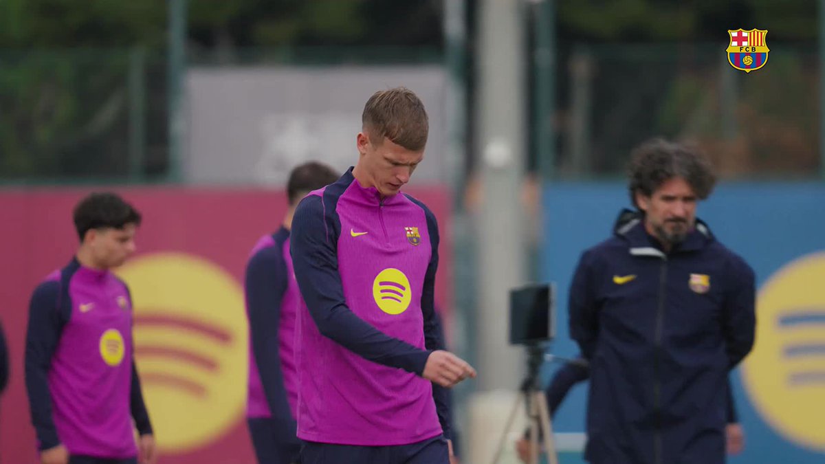 Focus and energy. 📹 See how the team trained today