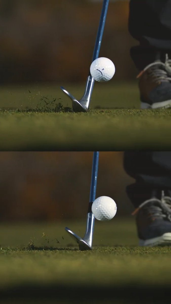 Amazon Basics golf ball vs Callaway Chrome Soft. What do you notice? 🤔