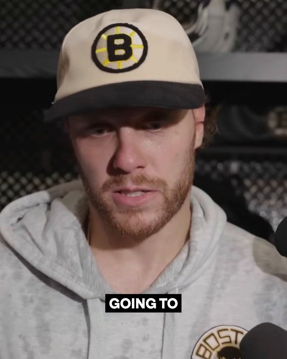And David Pastrnak thinks Morgan Geekie has everything it takes to score 50 in this League... 👀