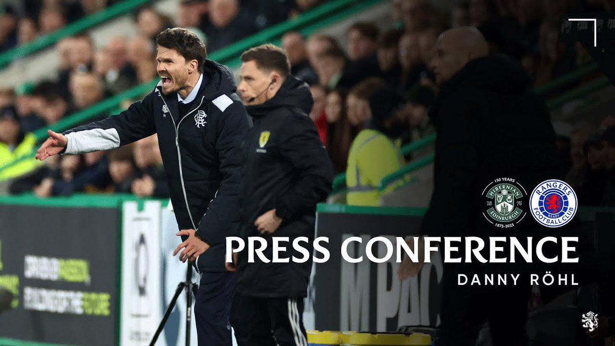 🎙️ Danny Röhl spoke to the media after tonight's win in Edinburgh.
