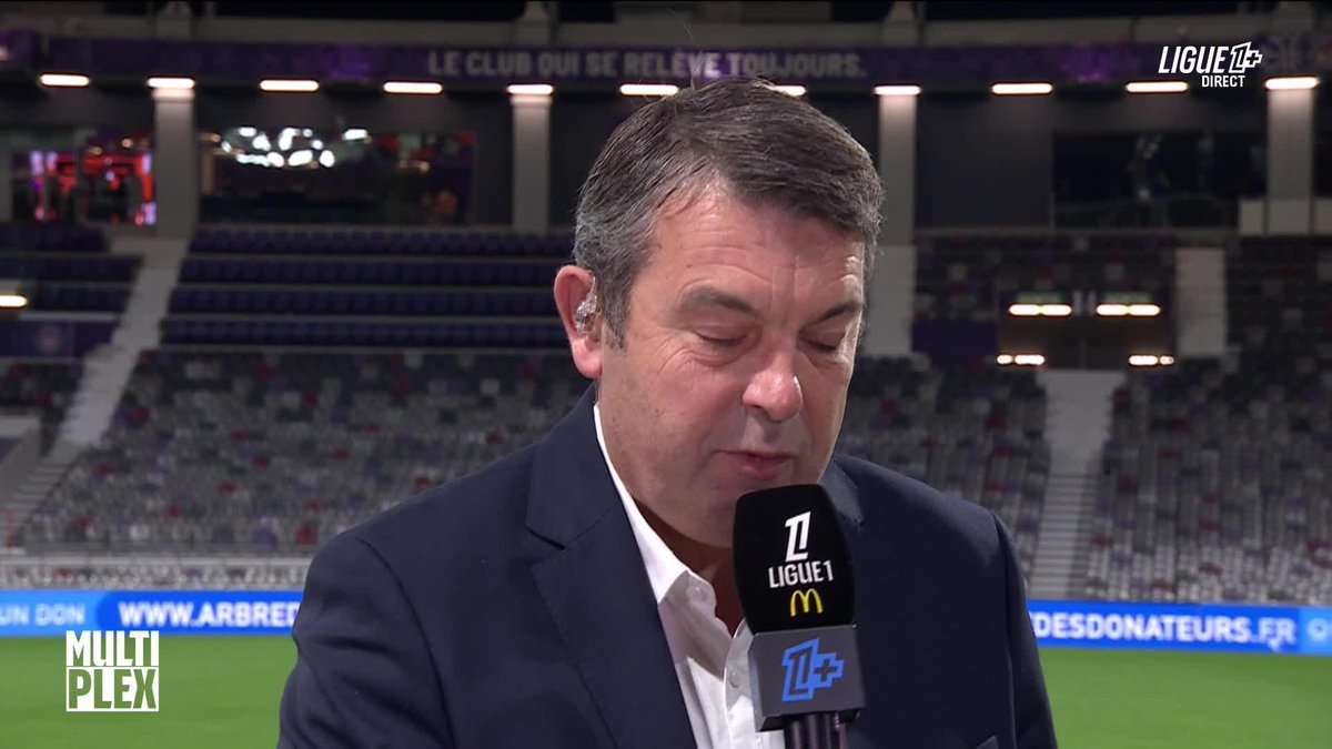 👊 "On va continuer à bosser, tous ensemble" 🎙️ 𝗔𝗿𝗻𝗮𝘂𝗱 𝗣𝗼𝘂𝗶𝗹𝗹𝗲 le Président du Stade Rennais F.C. confirme Habib Beye et son staff sur l'antenne de Ligue 1+.