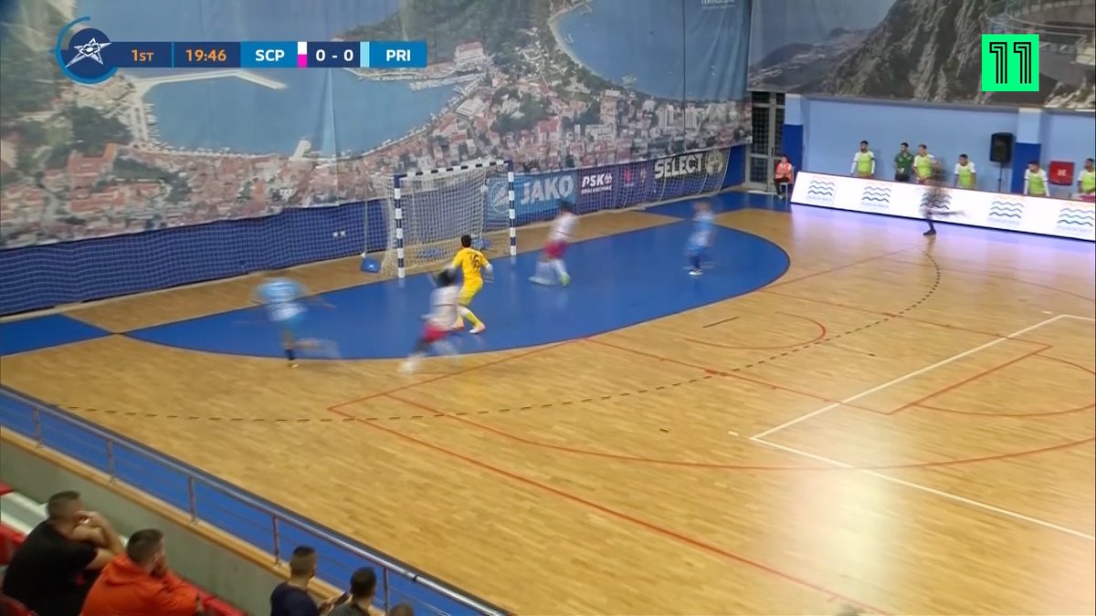 Sporting deu 19-1 na primeira jornada da fase de grupos da Champions League de futsal. DEZANOVE! 🤯