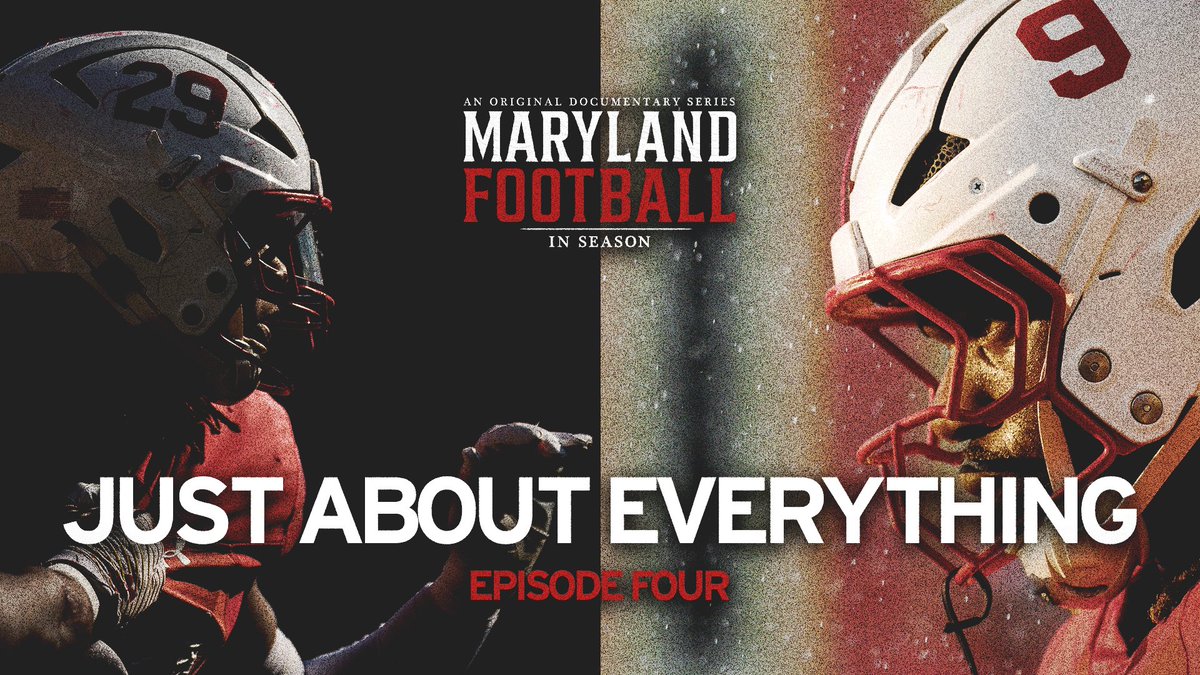 The experiences, emotions, and grit of a young Maryland team diving into B1G play. Follow true freshmen Sidney Stewart and Zahir Mathis as they grow together, pushing each other from Wisconsin to UCLA, proving Maryland’s brotherhood and vision for the future.