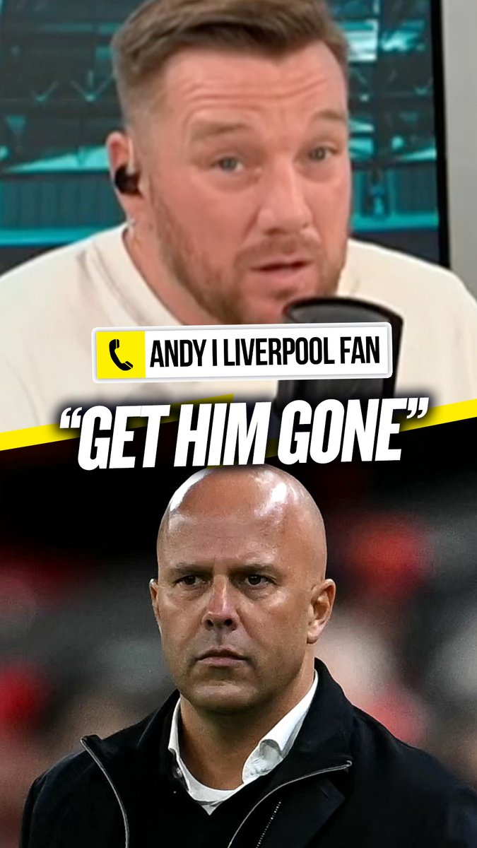 😳 "We've been found out. We're appalling." 👀 "We need to get Arne Slot out. Get him out!" Andy the #LFC fan says Slot MUST go and that he's "killing" the club 🤯