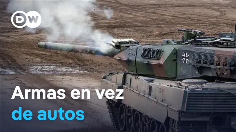 Fabricantes alemanes de autopartes se vuelcan a la industria militar La crisis de la industria automotriz y la decisión europea de invertir masivamente en armamento están empujando a los fabricantes alemanes de componentes a reorientar su producción hacia el sector de defensa.