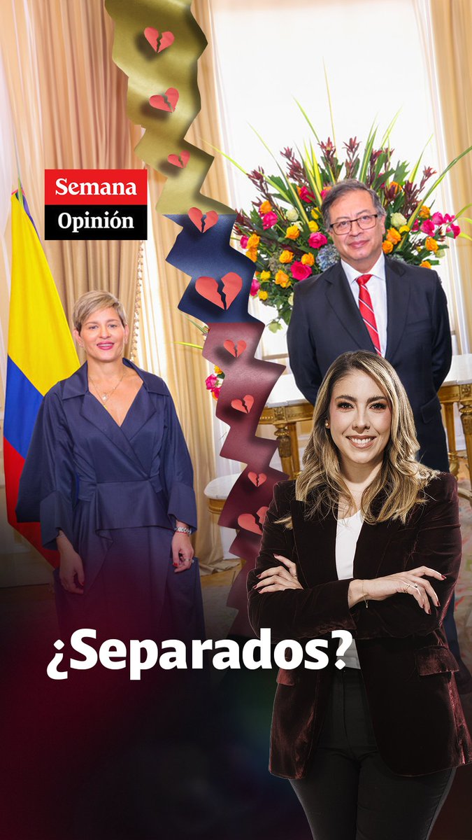 “Petro confirmó que está separado hace años de Verónica Alcocer. Pero ella siguió actuando como primera dama, viajando y representando al país. ¿Con qué recursos? ¿Bajo qué cargo? Ahora se conoce una nueva denuncia en su contra”: Juanita Gómez opina.