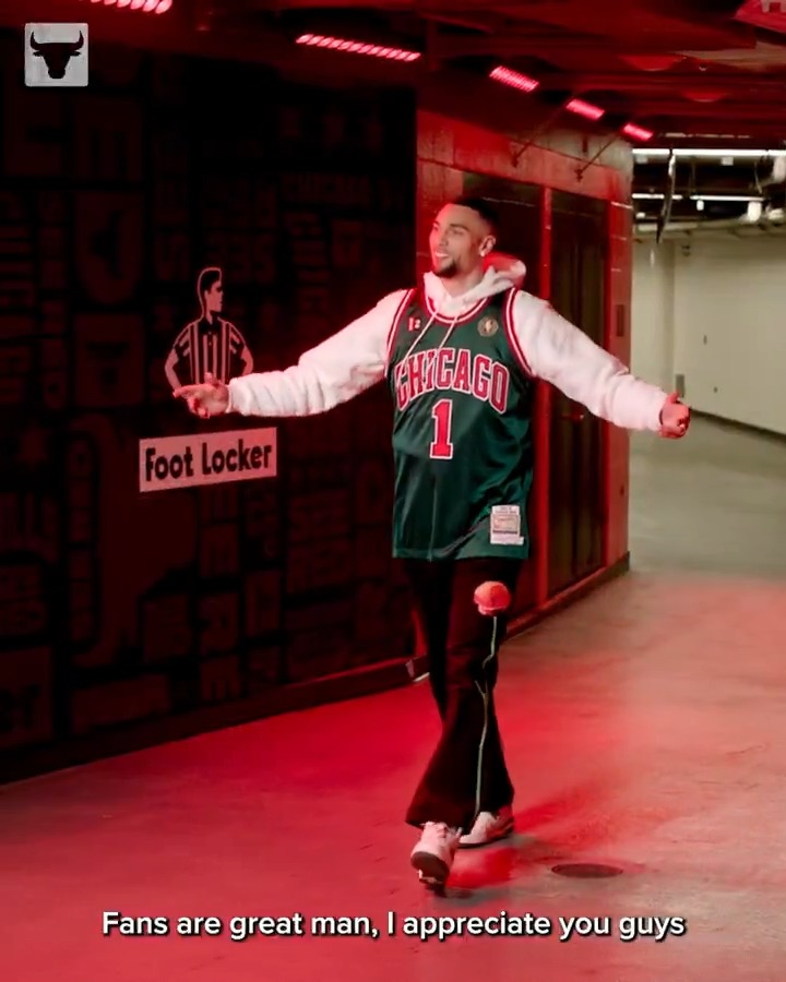 Thank you, Zach LaVine 🫡