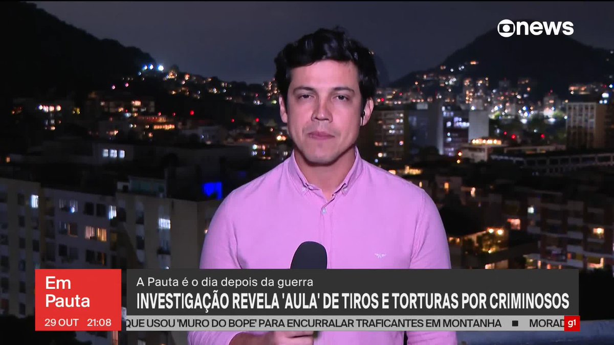 Investigação que deu origem à megaoperação no RJ revela "aula" de tiros e torturas por criminosos. ➡ Assista ao #EmPauta na #GloboNews: