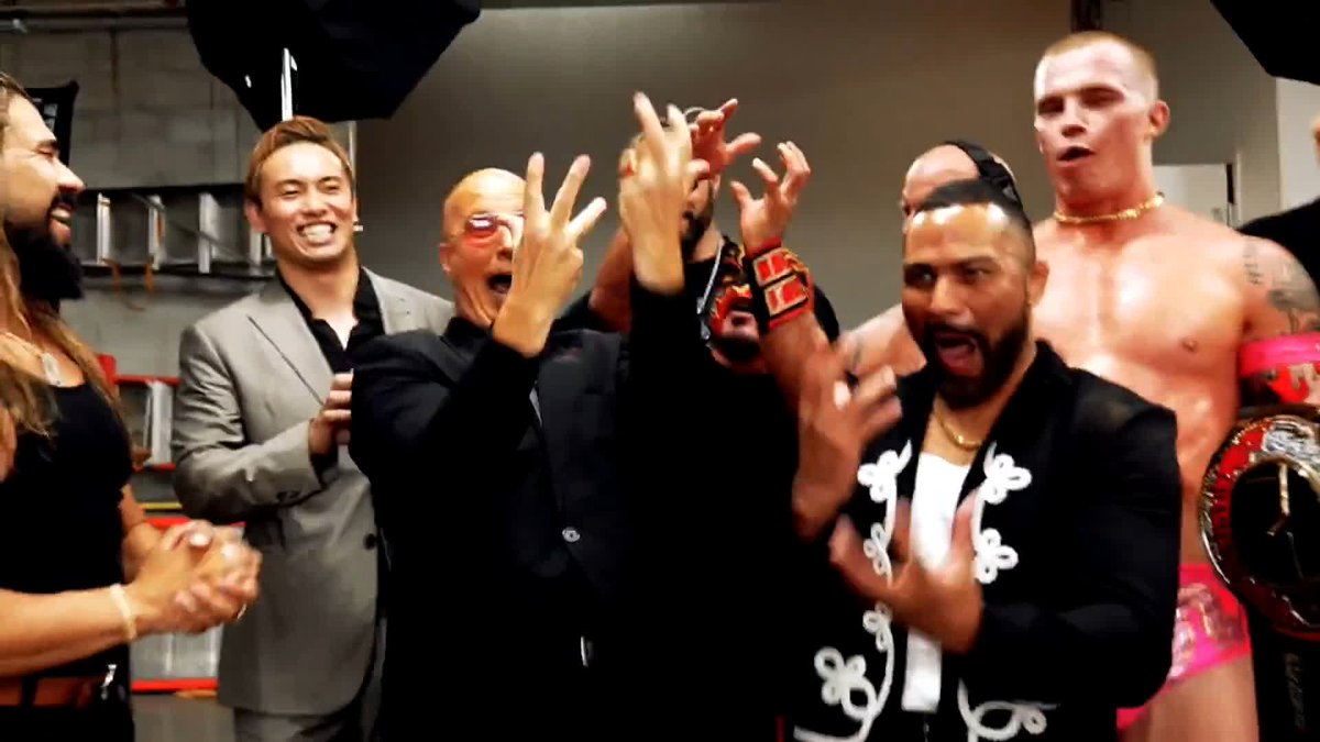 All hail The Invisible Hand Family! Watch #AEWDynamite LIVE on TBS & HBO Max