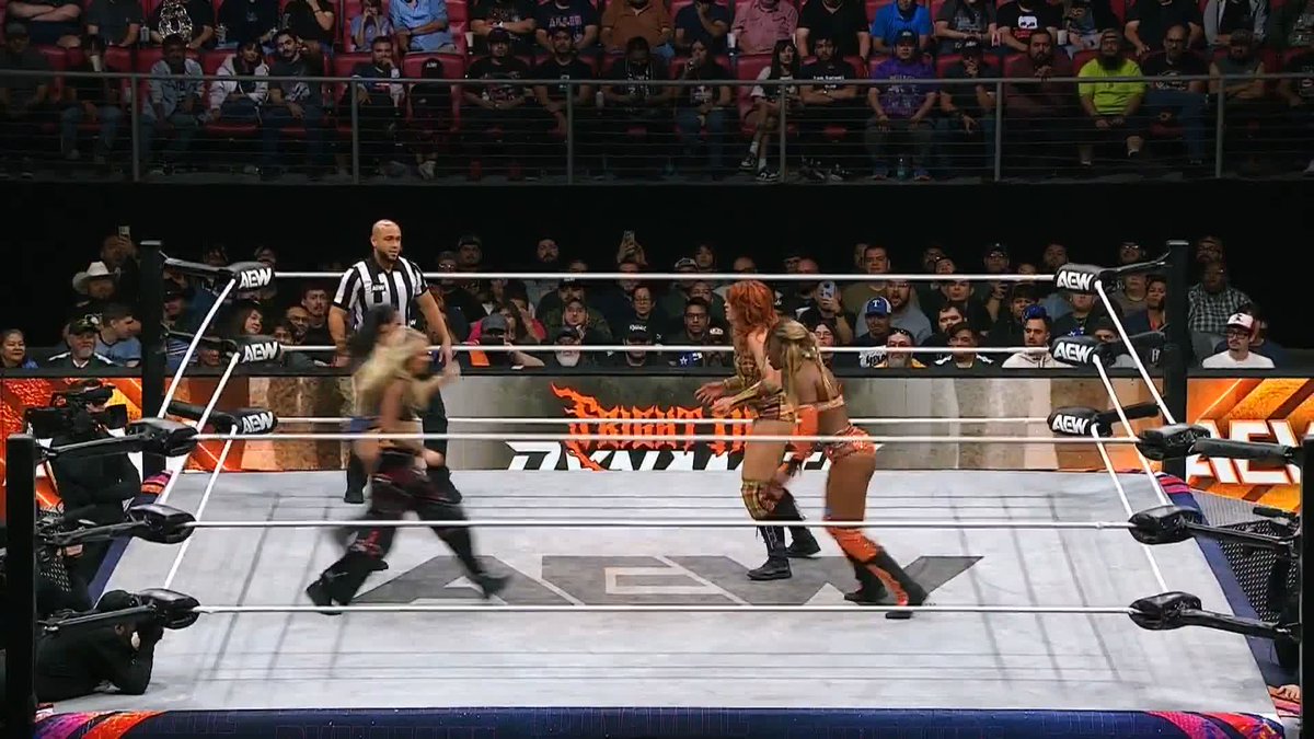 What a first round match up in the AEW Women's World Tag Team Tournament! Watch #AEWDynamite LIVE on TBS & HBO Max