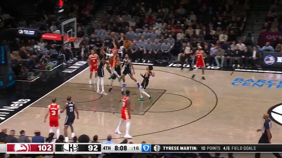 JALEN JOHNSON TOOK OFF FOR THIS DUNK. 🔥🔥🔥