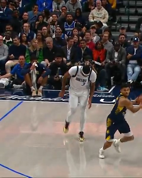 AD exited the game after injuring his leg on this play He has been ruled OUT with a sore lower leg.