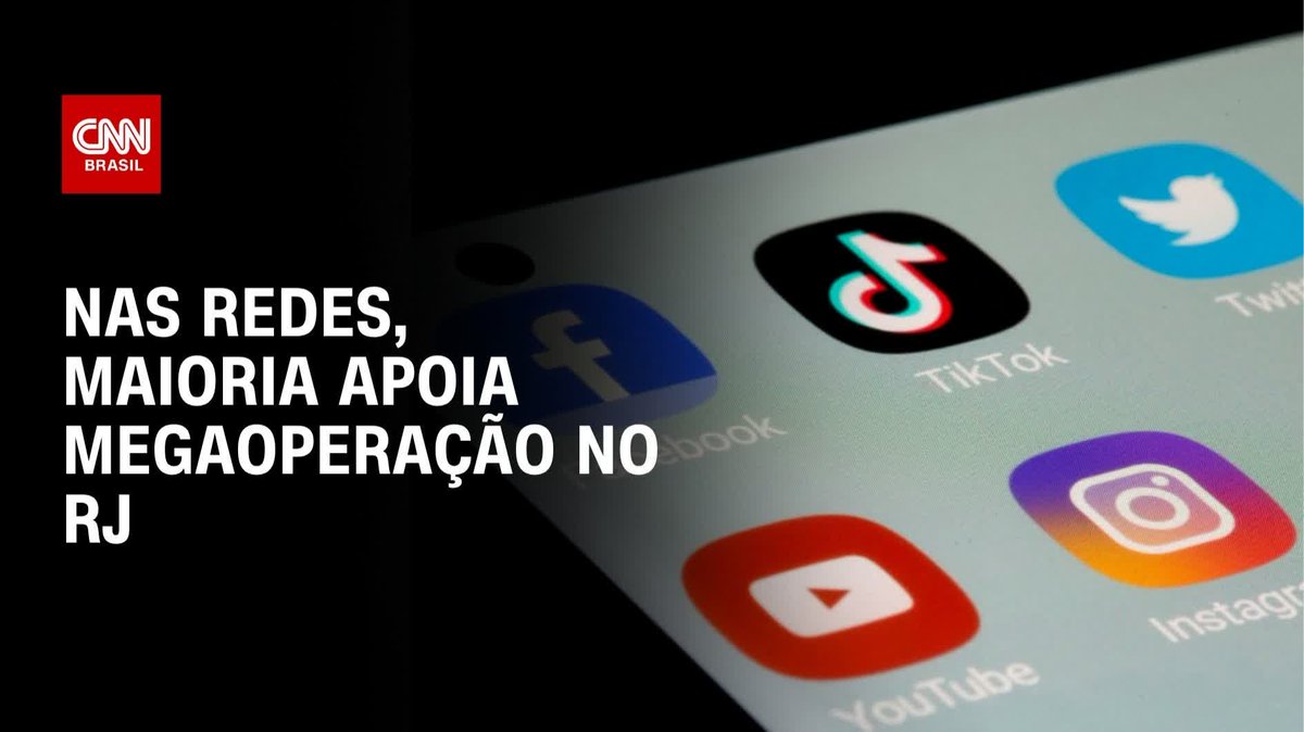 Nas redes sociais, maioria apoia megaoperação no RJ; assista #WW
