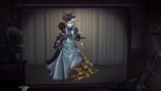 第五人格 × コナン・ドイル財団 コラボ ～衣装プレビュー～ 鏡の虚像は貴婦人の微笑—— 謎の美人が荘園に姿を現す。 【UR衣装】血の女王‐アイリーン・アドラー 【SSR携帯品】血の女王‐最後の挨拶 が11月6日より登場！