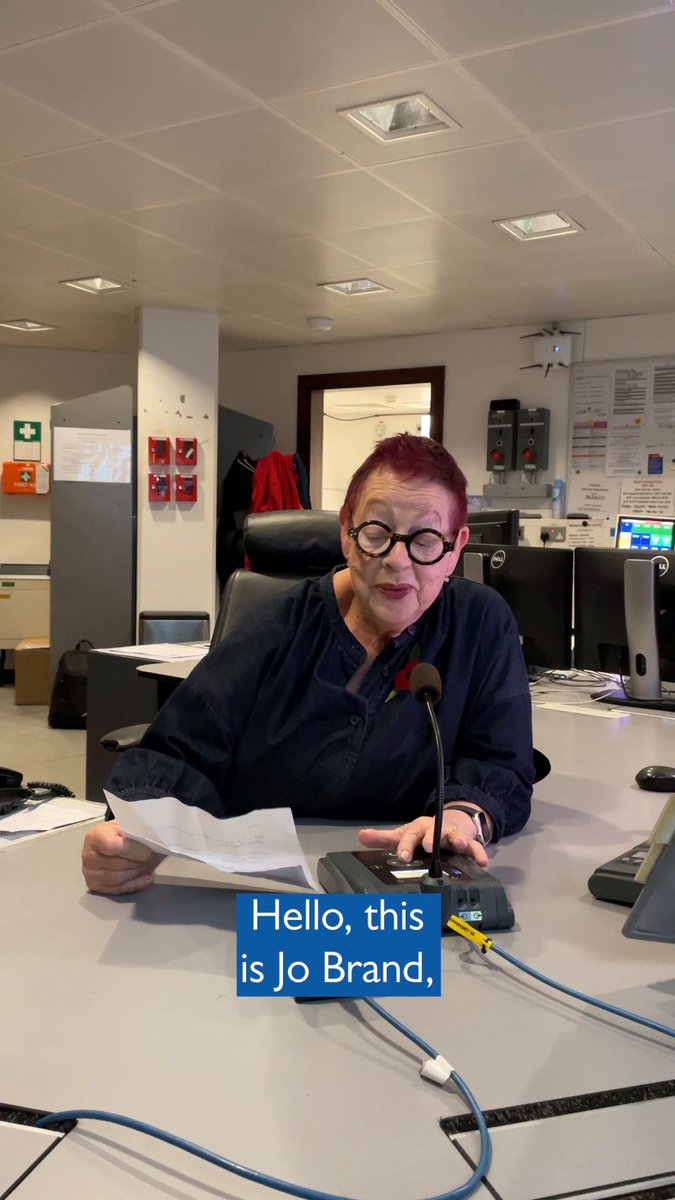 It’s #LondonPoppyDay! Look out for volunteers and Armed Forces personnel collecting for our #PoppyAppeal at TfL and Network Rail stations. Travelling today? Listen out for a message from Jo Brand.
