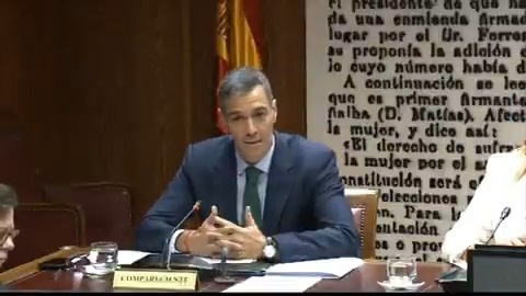 ➡️ El presidente de la comisión del Senado acusa a Sánchez de "abuso": "Entiendo que quiera extender el tiempo" 🟥 Sánchez: "Agradezco la imparcialidad del presidente de esta comisión. Es un sarcasmo"
