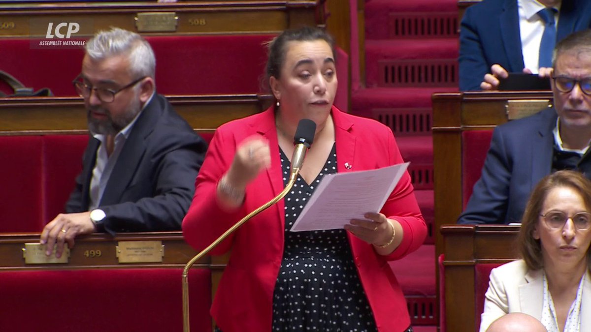 Accord franco-algérien de 1968 : "Avant même que je prenne la parole, j'entendais 'voilà l'ingérence étrangère' venant des [bancs du RN]", dénonce Sabrina Sebaihi. "Oui, je suis française, et oui, je suis algérienne, et je suis fière de mon histoire." #DirectAN