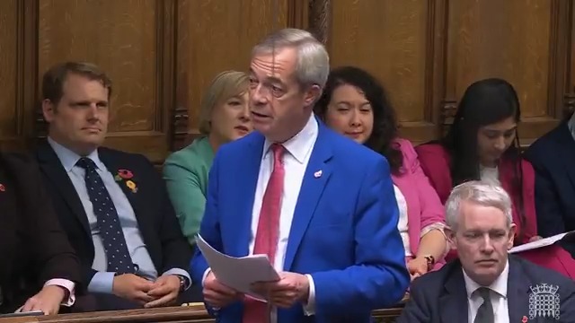 Nigel Farage: We are not sovereign until we leave the ECHR.