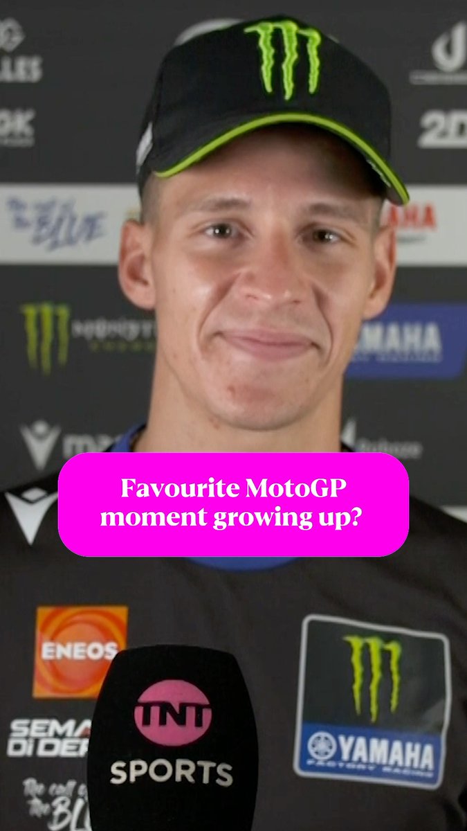 What's your favourite moment in #MotoGP? ๐ Fabio Quartararo thinks back to a time that really stood out for him as a fan ๐
