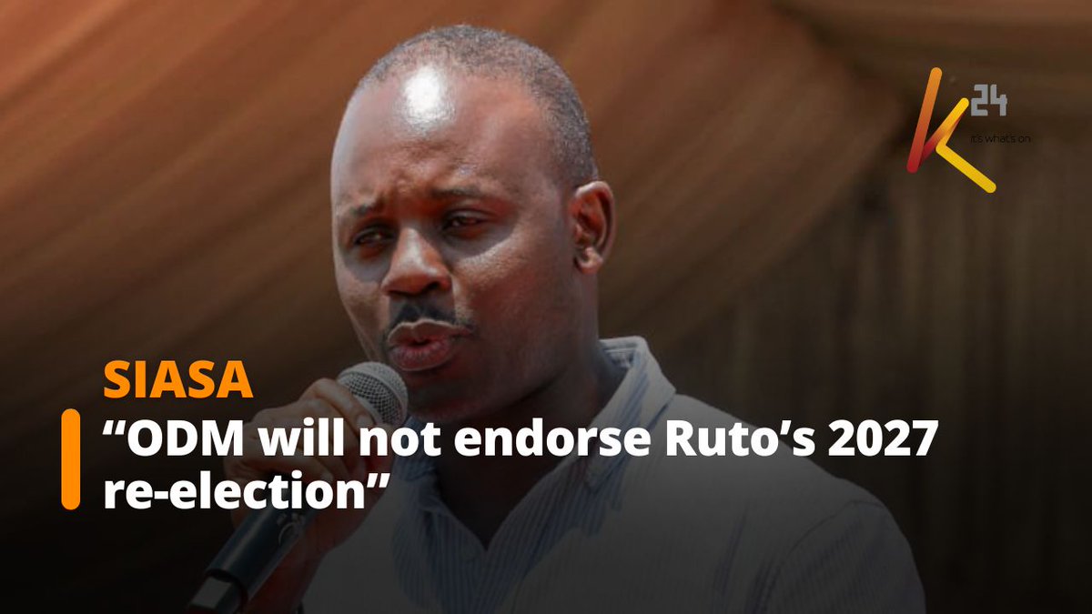 Moses Kajwang’ : ODM will not endorse Ruto’s 2027 re-election