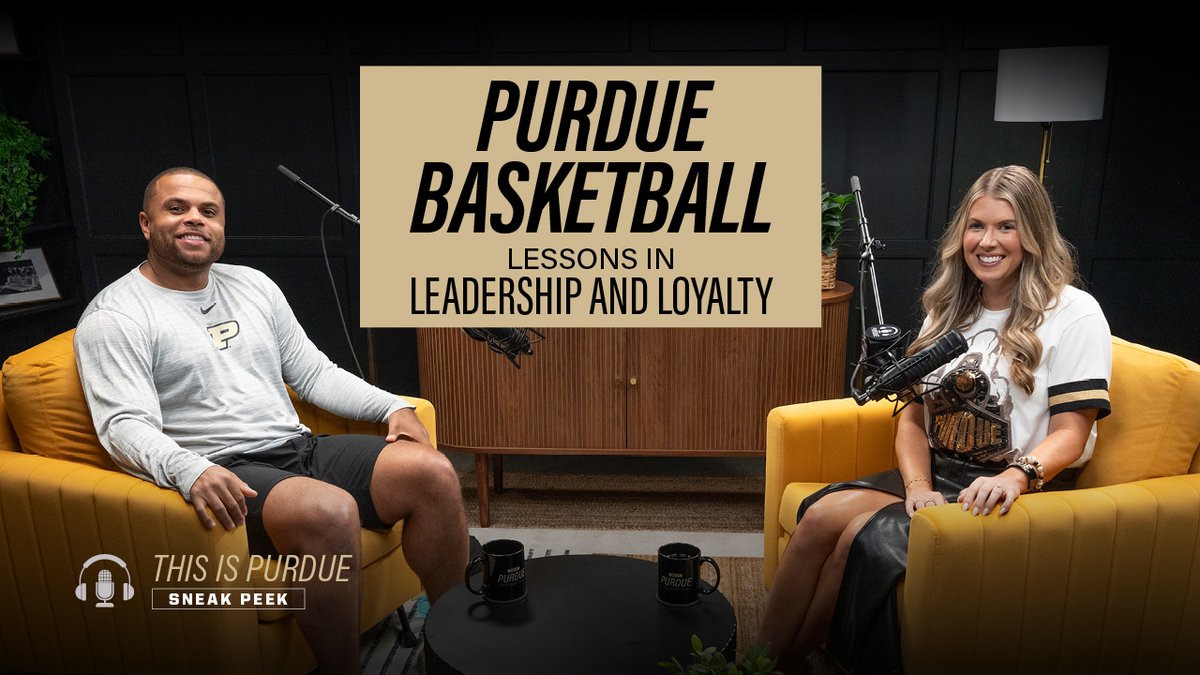 .Purdue Men's Basketball assistant coach Pj Thompson joins #ThisIsPurdue to talk about his journey from player to coach, Purdue Sports basketball culture and what being a #Boilermaker means to him. Listen now: