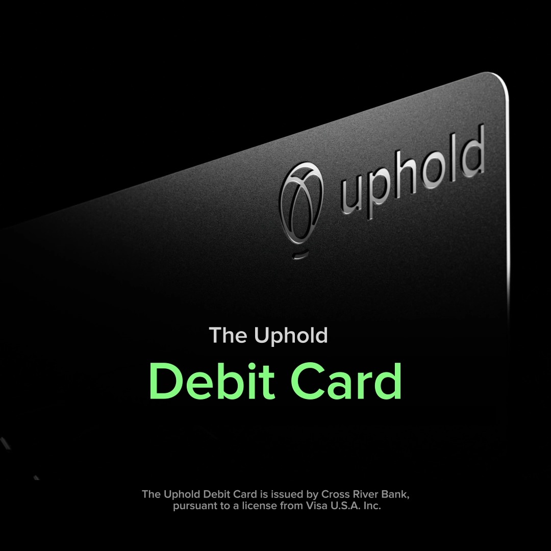 The Uphold Debit Card is now available across the U.S. 💳 Spend 300+ digital assets anywhere Visa is accepted, online or in-store. Earn up to 6% in $XRP on everyday purchases. No credit checks. No waiting. Just your crypto, your card, your way.