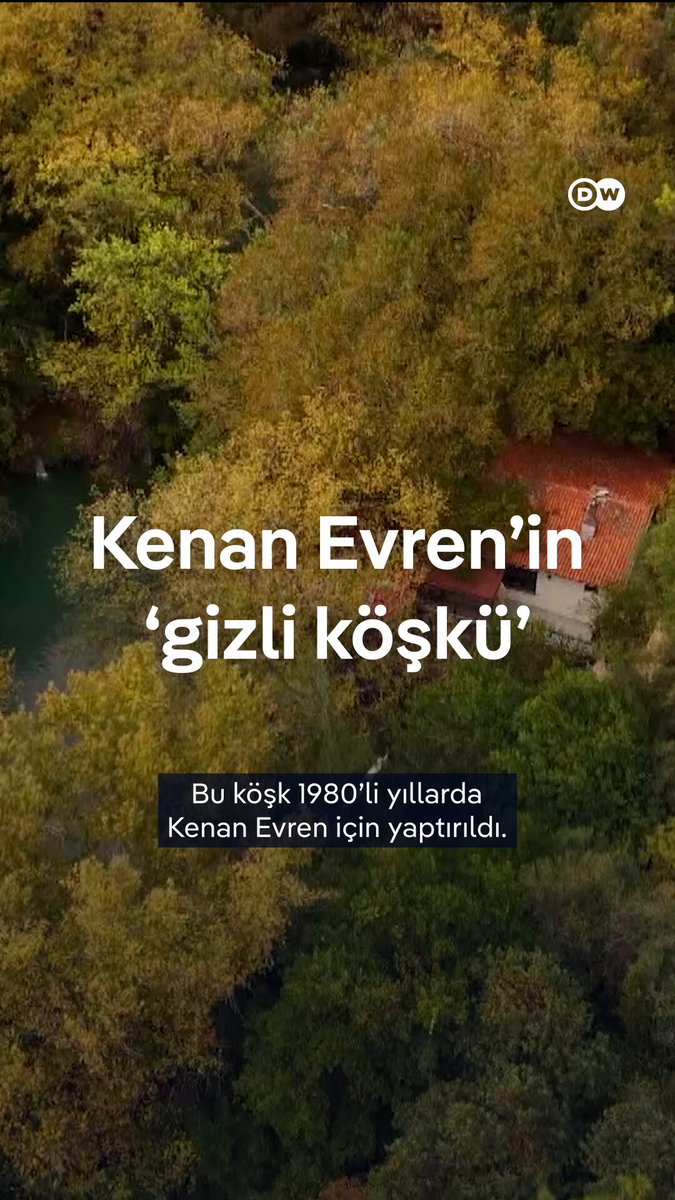 Kenan Evren'in Antalya'daki "gizli köşkü" artık kafe olarak işletiliyor