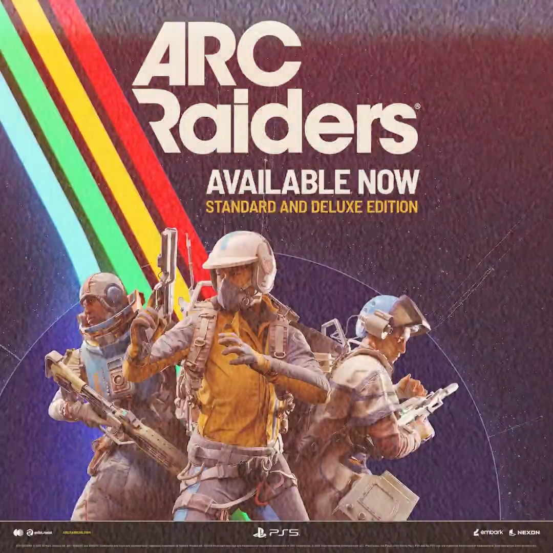 It's time to scavenge the wreckage The extraction shooter Arc Raiders is out today on PS5: