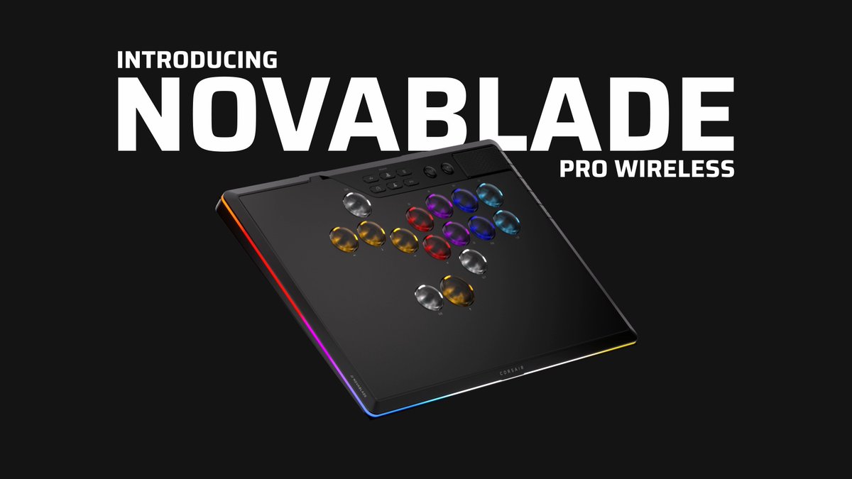 FGC, you’re gonna want to see this 👀 Meet NOVABLADE PRO WIRELESS, our new hall effect leverless controller powered by MGX Hyperdrive switches, Rapid Trigger, and tri-mode connectivity giving you peak performance in any environment 🤜💥 🎮: